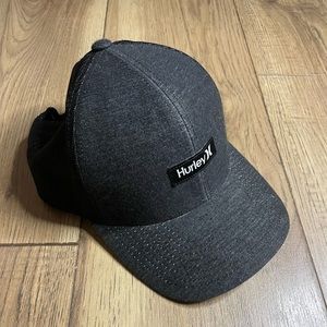 Black/Gray‎ Hurley Hat